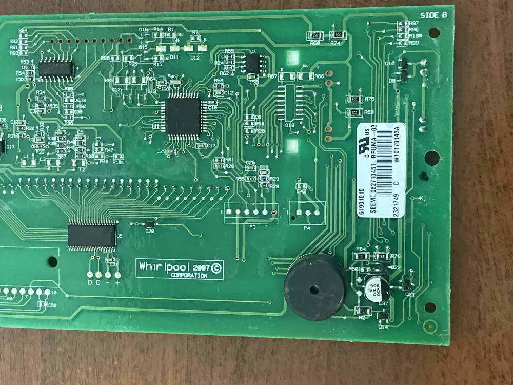 KitchenAid 2321749 Refrigerator Control Board Display AZ54294 | KM1965