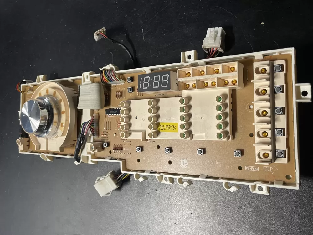 LG 6870EC9259A 6871ER2078A Washer Control Board