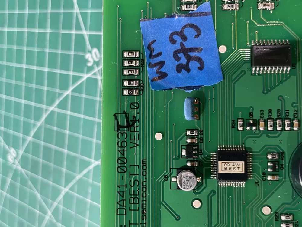 Samsung DA41 00463C Refrigerator Control Board Dispenser AZ192577 | Wm373