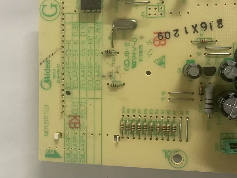 Frigidaire EMLAA9P S3 5304494104 Microwave Control Board AZ110853 | KM1895