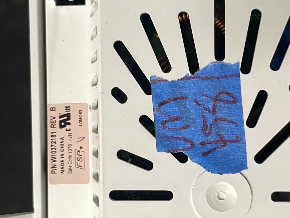 Whirlpool W10372181 Washer Control Board AZ37269 | Wm458