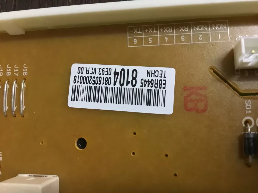 LG EBR64458104 Dryer Control Board Display Pcb Assembly AZ16417 | NR27