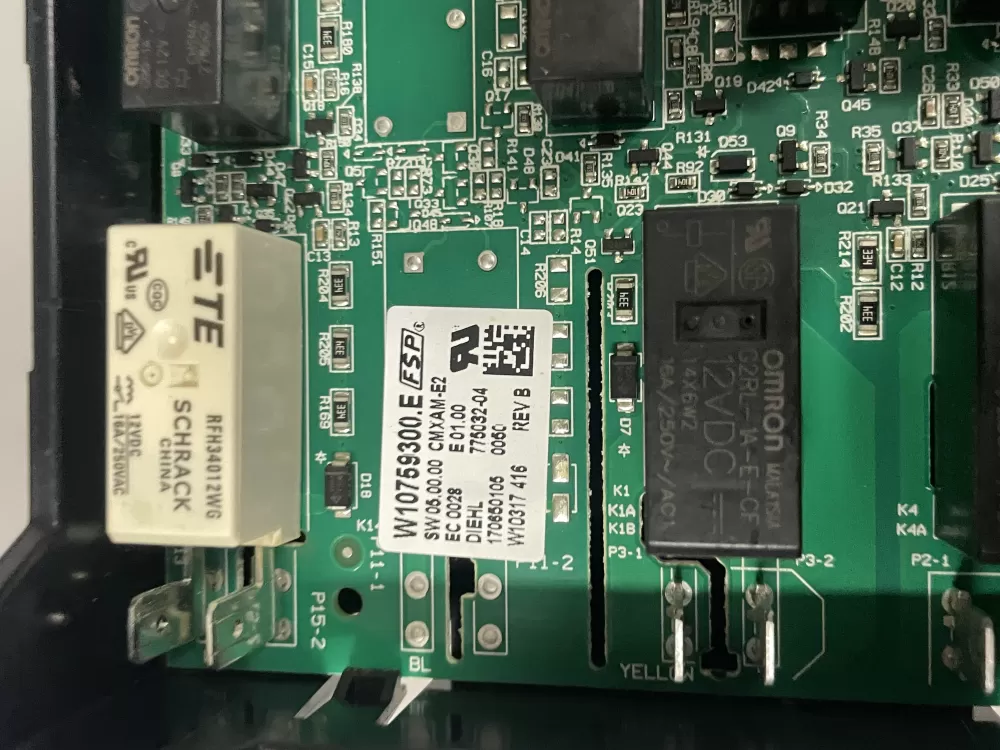 Maytag W10759300 Range Control Board AZ227402 | Wmv626