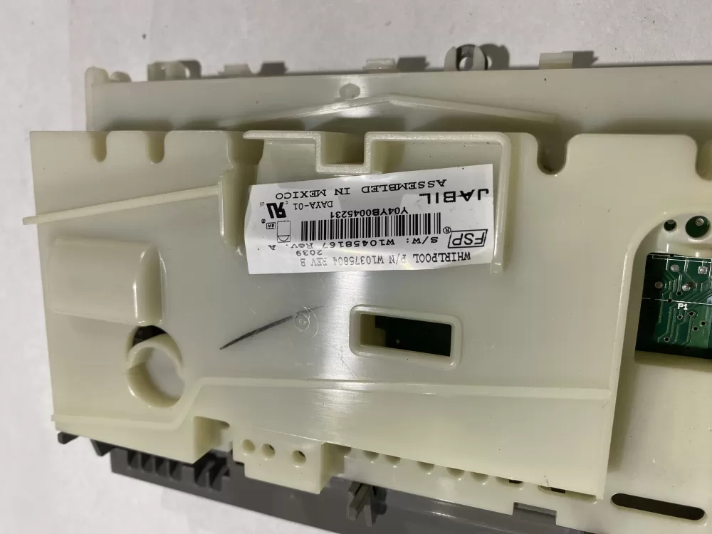 Whirlpool W10375804 W10479765 Dishwasher Control Board AZ149571 | BK1838