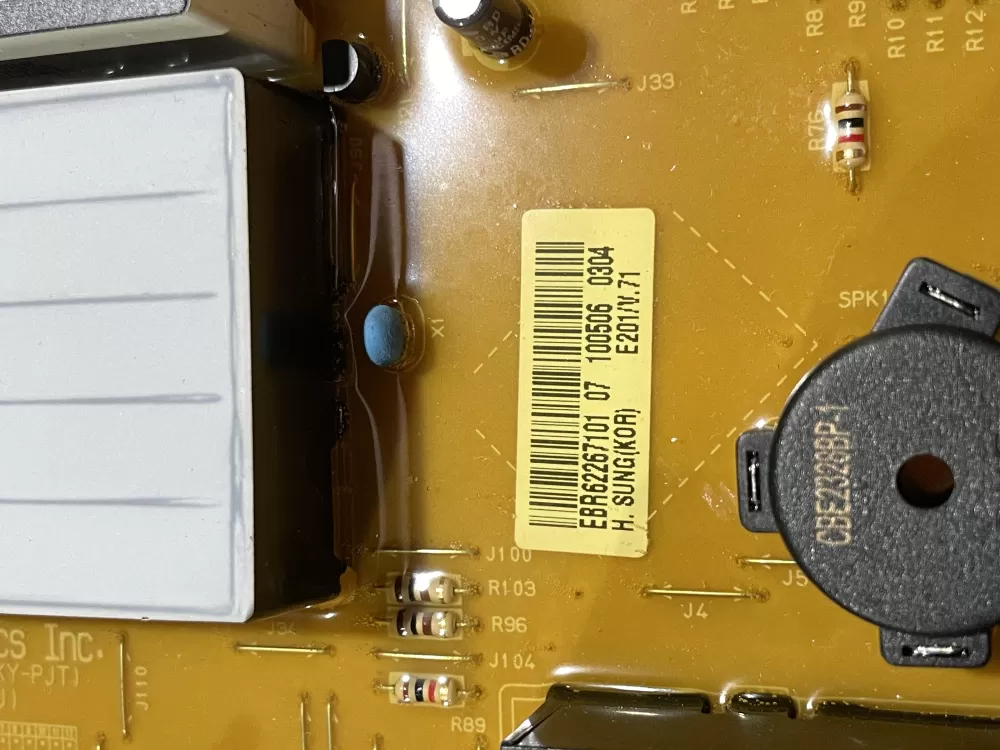 LG EBR62267101 EBR62267104 PS3645416 Washer Control Board AZ71991 | Wmv293