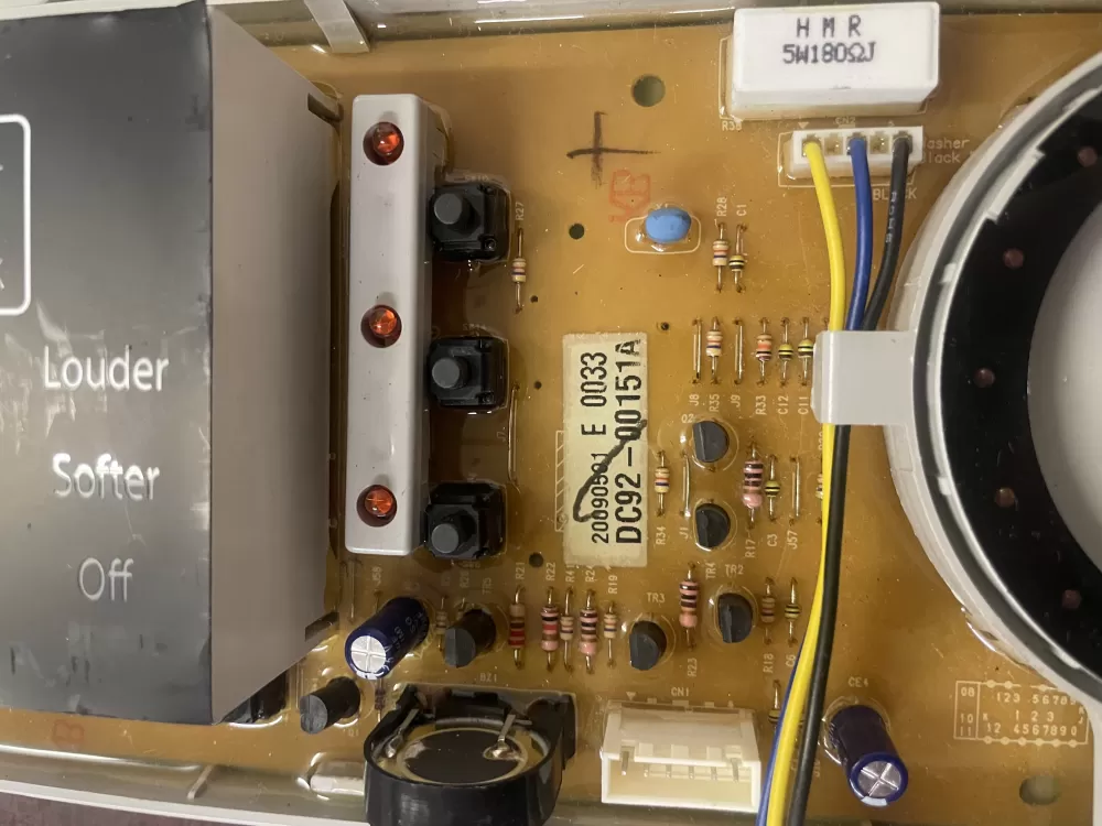 Samsung DC92 00151A Washer Control Board AZ36885 | KMV318
