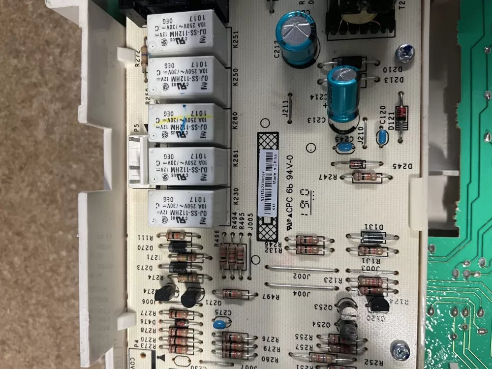 GE 00N21830301 WH12X10457 Washer Control Board AZ24494 | KMV277