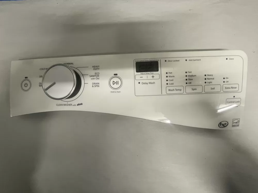 Whirlpool AP6024018 W10433082 W10750475 WPW10750475 PS11757368 Washer Control Panel