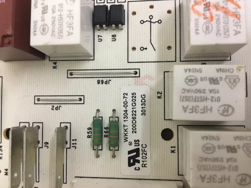 GE WR55X11072 Refrigerator Control Board AZ30659 | NR880