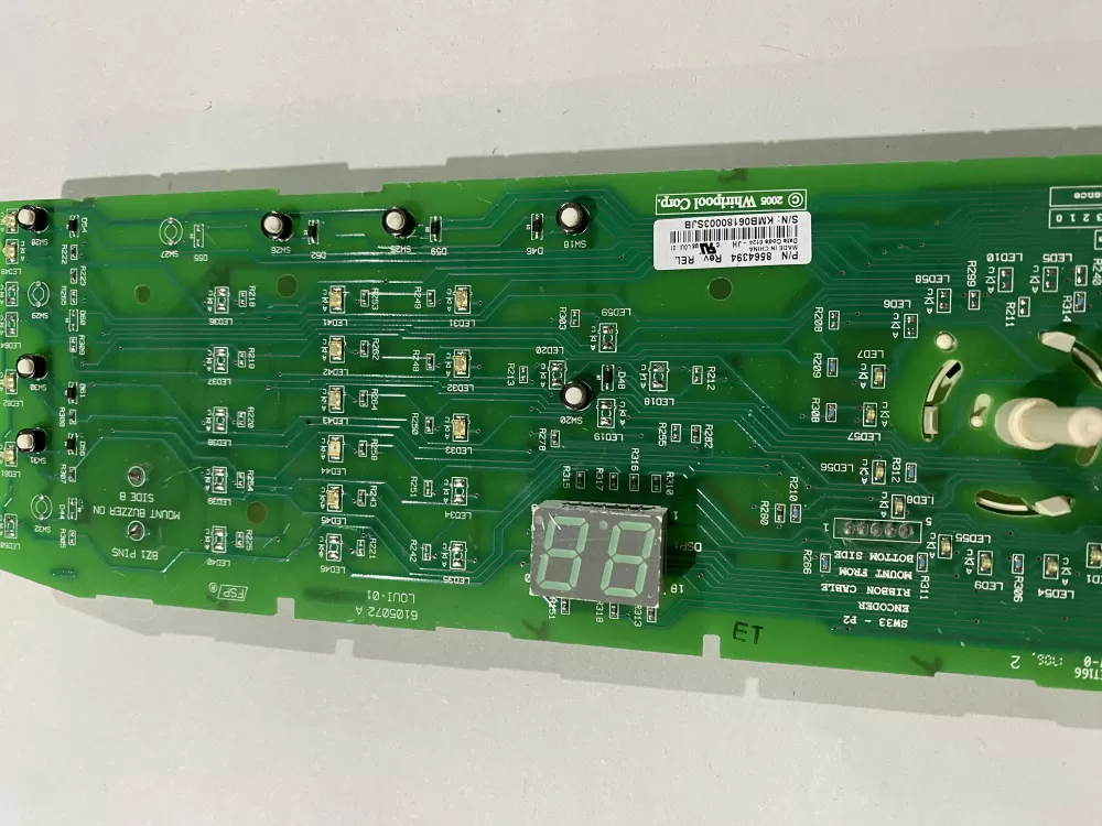 Kenmore Whirlpool Maytag 8564394 Dryer Control Board AZ170422 | BK2608