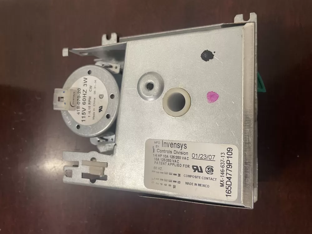 GE 165D4779P109 Dishwasher Timer AZ41739 | KM1727