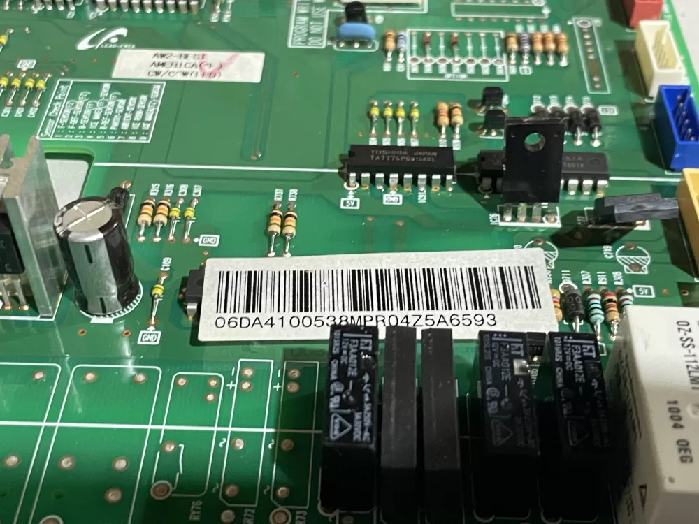 Samsung DA41 00538M Refrigerator Control Board AZ188913 | Wm1523