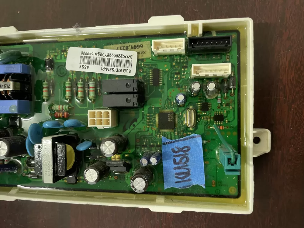 Samsung DC92-01596B DC92-01606B Dryer Control Board AZ43140 | KM518