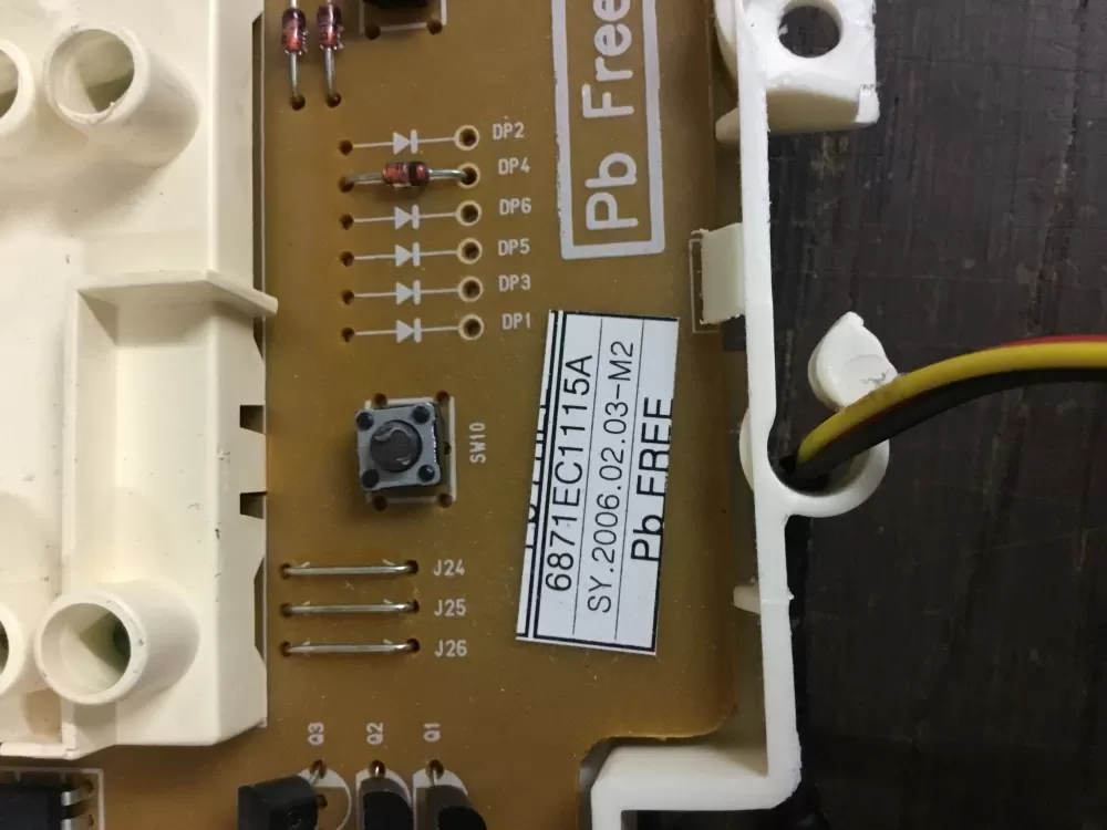 LG 6870EC9129B 6871EC1115A Dryer Control Board AZ33569 | NRV367