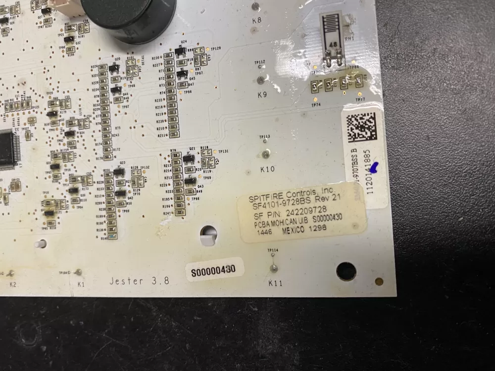 Frigidaire Refrigerator Dispenser Control Board 242209728 AZ17962 | BK982