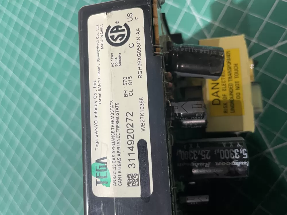 GE Range Control Board WB27K10368 AZ192926 | Wmv880