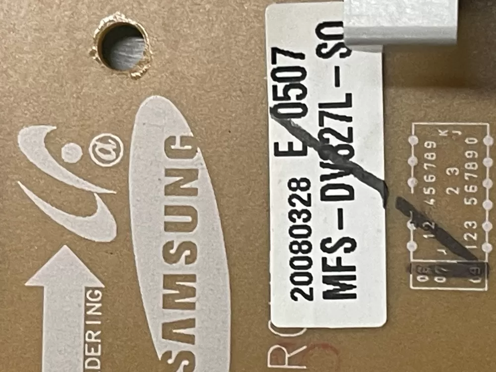 Samsung MFS-DV327L-S0 Dryer UI Display Control Board AZ24434 | WMV344