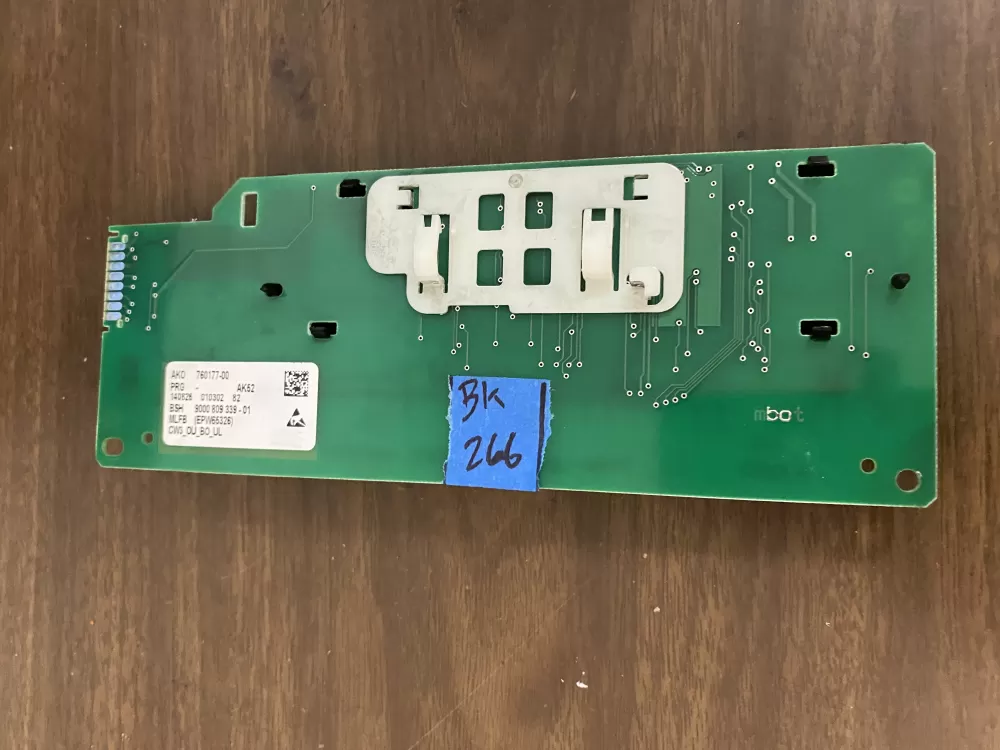 Bosch 9000 809 339-01 760177-00 Washer Control Board AZ31145 | BK266