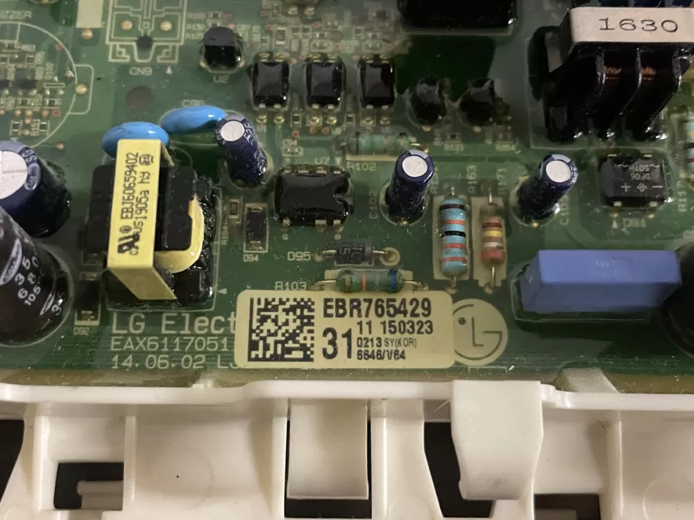 LG EBR76542931 Dryer Control Board AZ60699 | Wm2050