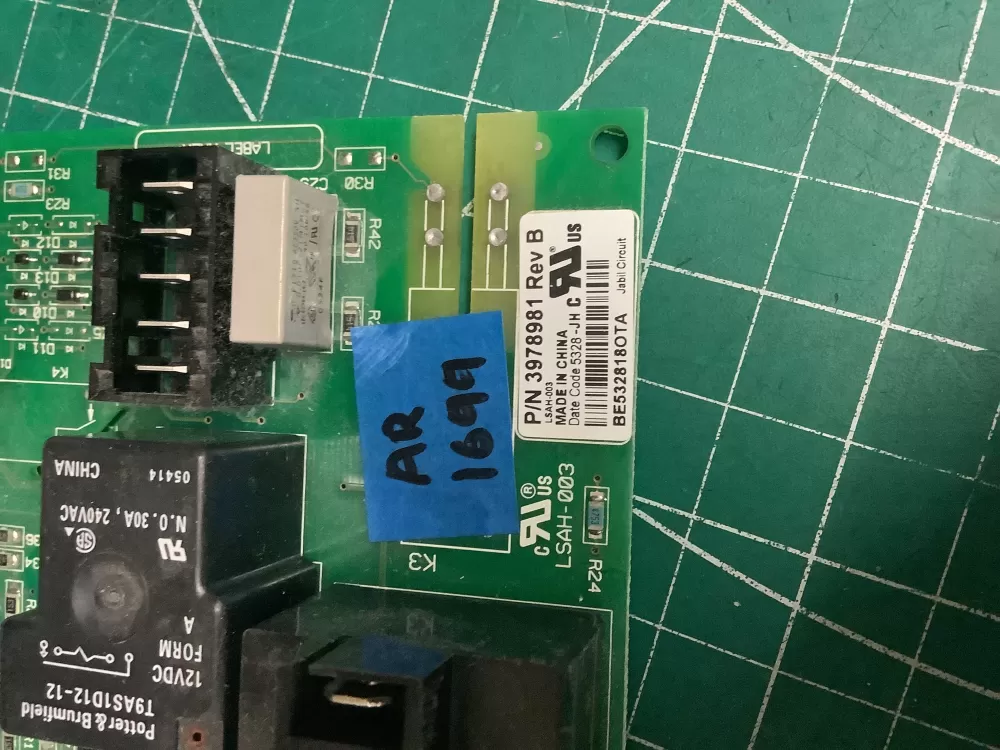 Whirlpool Maytag Kenmore W10111606 6105034 Dryer Control Board AZ210672 | AR1699