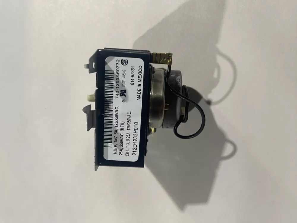 Hotpoint GE 212D1233P010 WE4M362 Dryer Timer AZ132798 | BK951