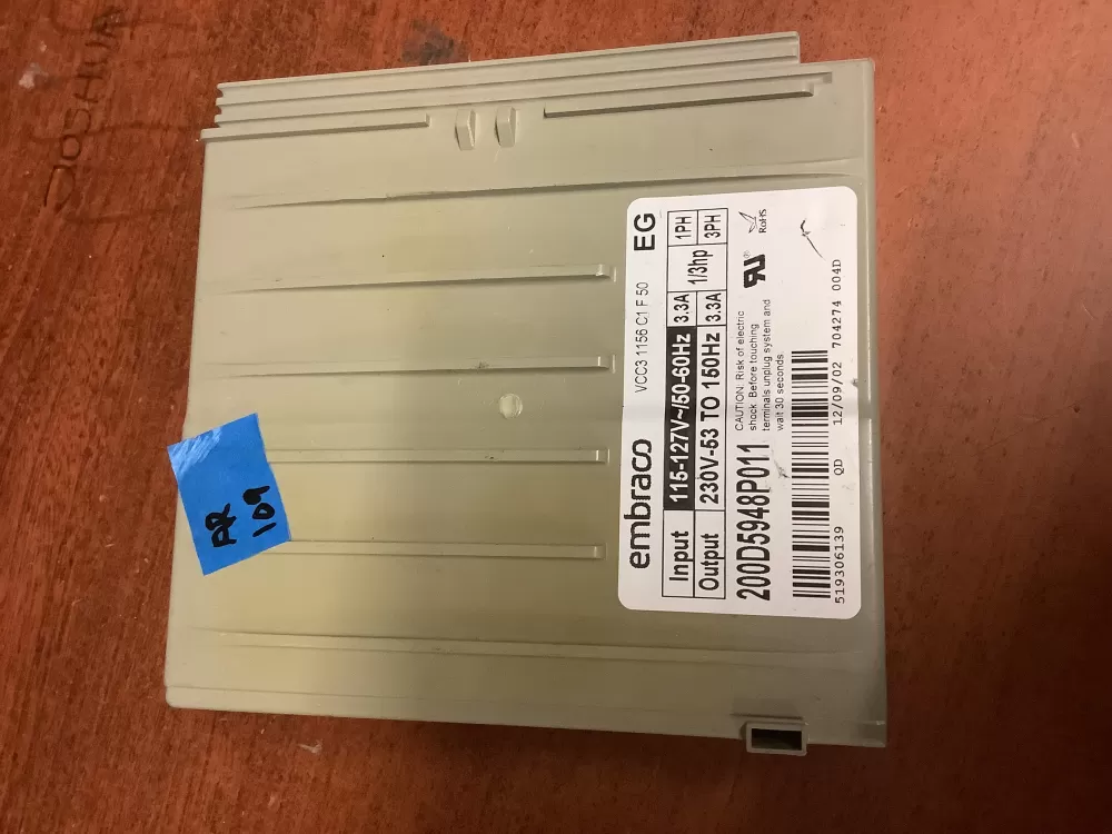 GE 200D5948P011 Refrigerator Display UI Control Board AZ197436 | AR109