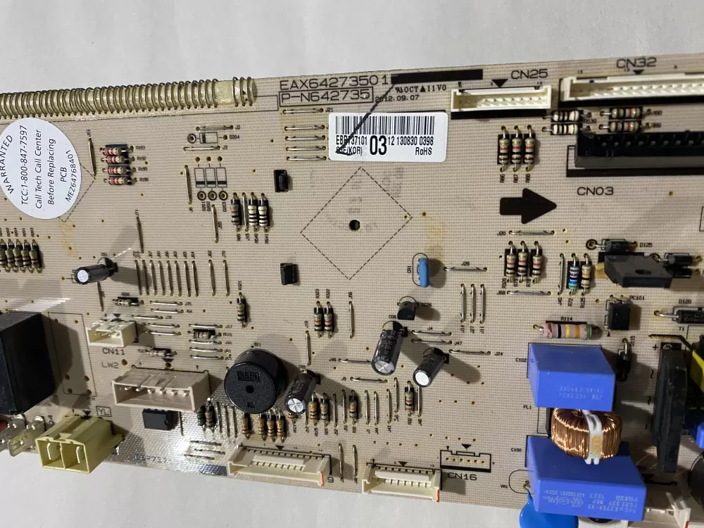 LG EBR73710103 Range Control Board AZ202302 | BK2688