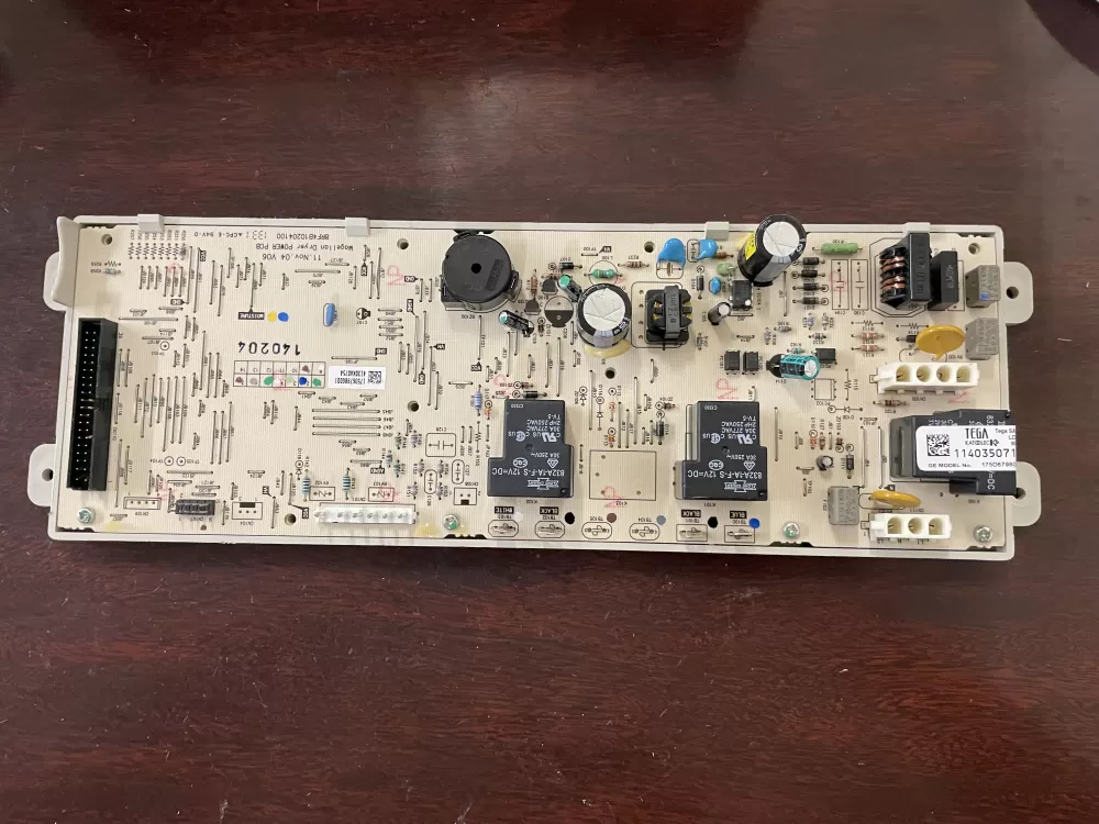 GE 175D6798G001 WE04M10011 Dryer Control Board