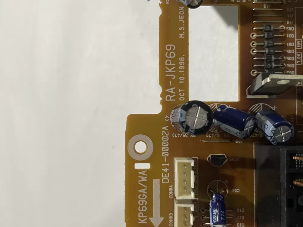 Samsung DE41 00002A Microwave Control Board AZ187294 | Wm2037