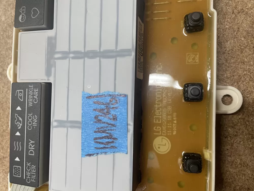 LG EBR63615906 Dryer Control Board AZ11110 | KMV246