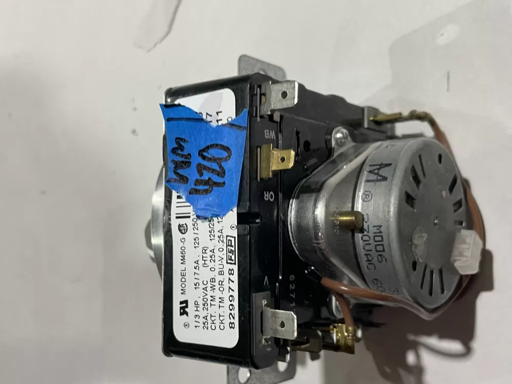 Whirlpool Kenmore WP8299778 AP6012586 Washer Timer AZ185602 | Wm420