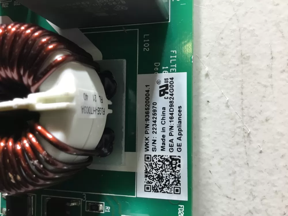 GE 164D9824G004 196  Control Board Filter AZ46327 | NR273