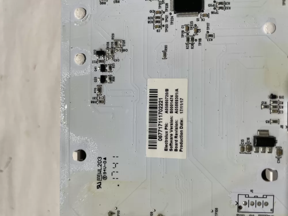 Frigidaire Electrolux A05860720 Refrigerator UI Control Board AZ123636 | Wm286
