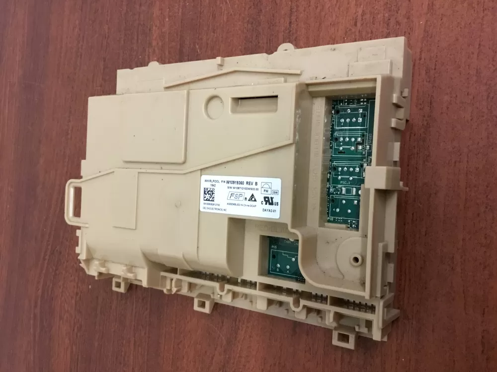 Whirlpool W10919360 W11087226 Dishwasher Control Board AZ34366 | NR1699