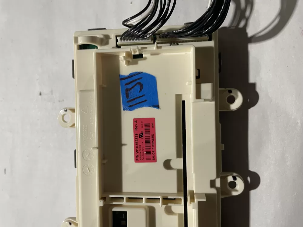 Whirlpool W10352339 Washer Control AZ197118 | KM1131