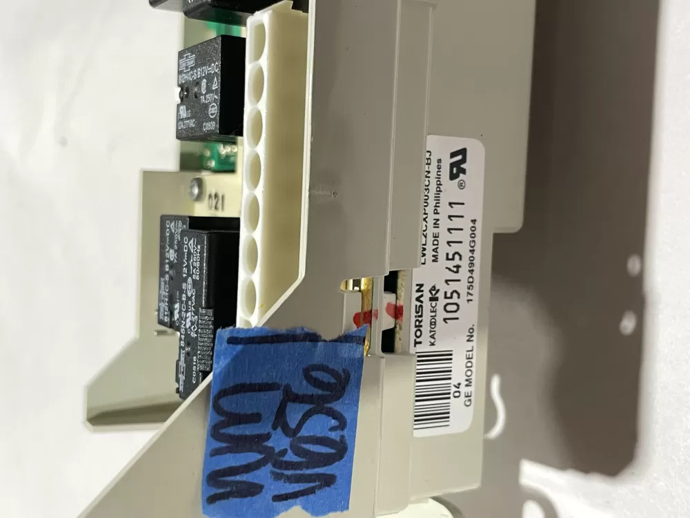 GE 175D4904G004 WH12X10323 Washer Control Board AZ111440 | Wmv656
