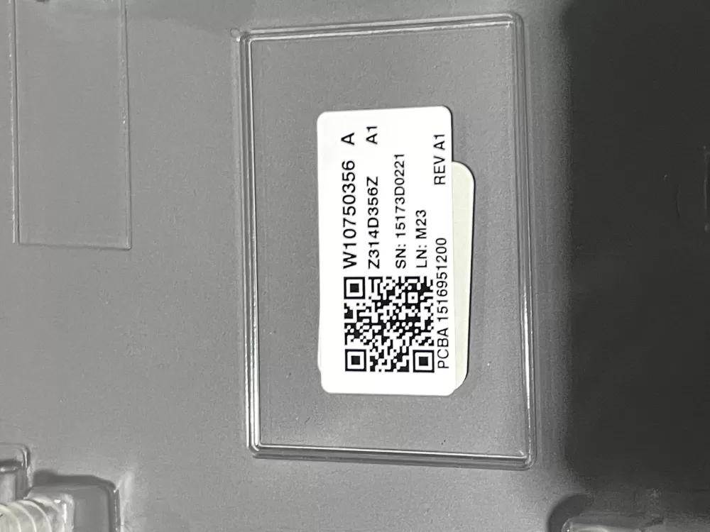 Whirlpool W10433148 W10750356 W10838287 PS11727966 Dryer Panel AZ78140 | Wmv615