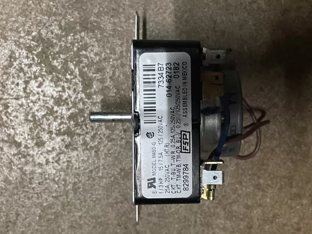 Whirlpool  Kenmore WP8299784  AP6012590  8299784  909733  014-62723  PS11745800 Dryer Timer