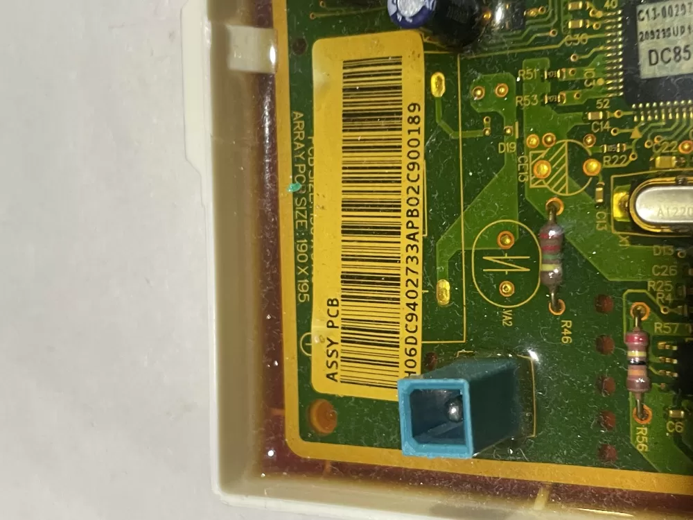 Samsung DC94 02733A Dryer Control Board AZ152511 | Wm1503