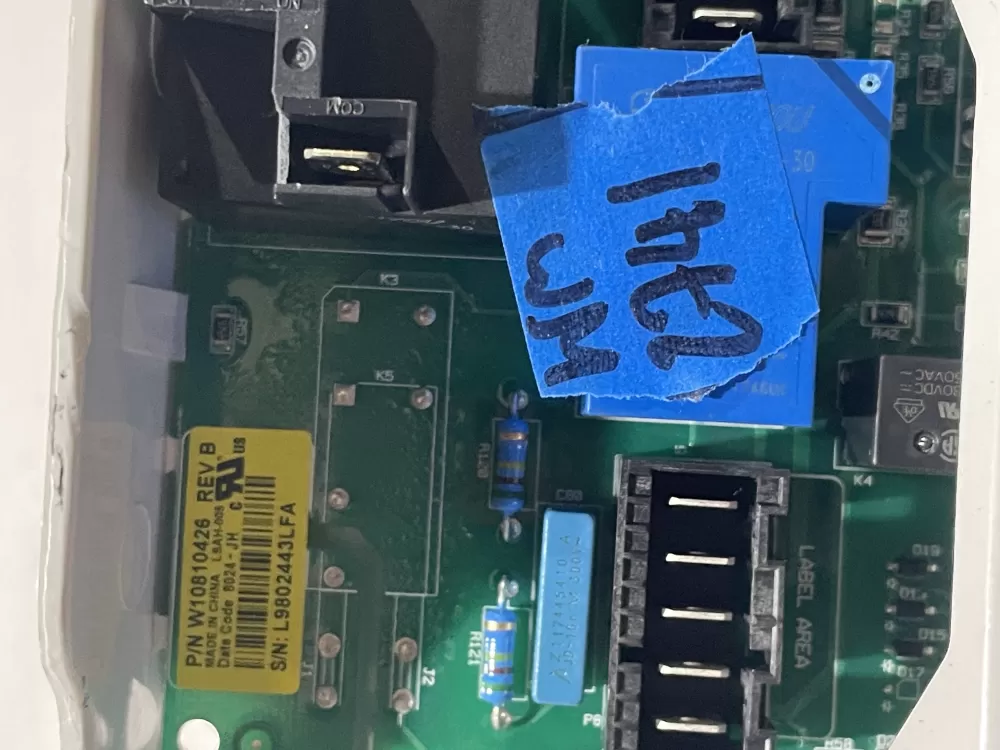 Whirlpool Maytag W11537215 W10875487 Dryer Control Board AZ186192 | Wm2741