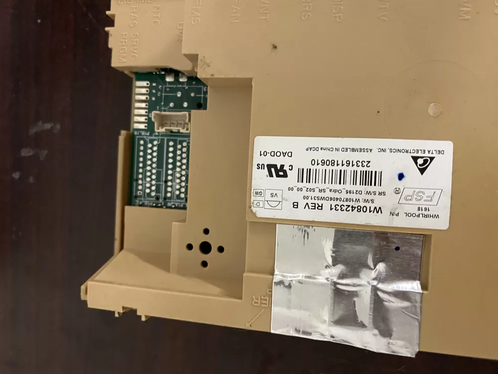 Whirlpool W10866130 Dishwasher Control Board Cntrl elec AZ33137 | BK1683