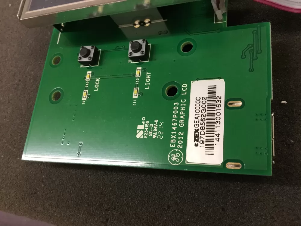 WHIRLPOOL GE 197D8562G002 GRAPHIC CARD LCD AZ80054 | NR1170