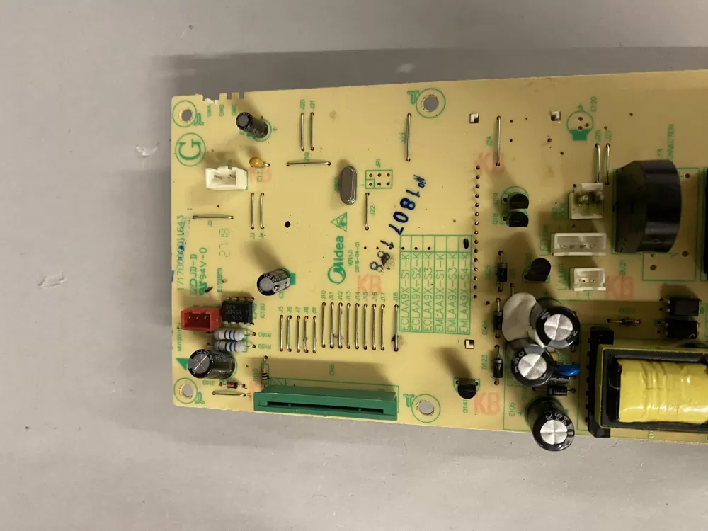 Midea Microwave Control Board ECLAA9X-S3-K 17170000011643 AZ218134 | BK1663