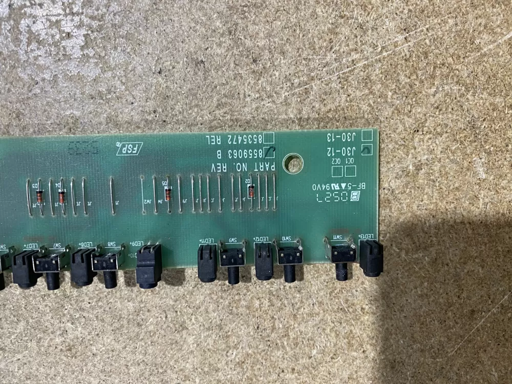 Kenmore Elite 8559063 Dishwasher UI Control Board AZ66792 | BK1948