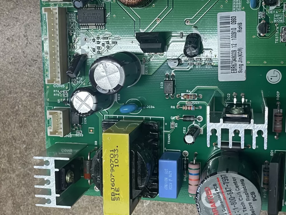 LG EBR67348009 Refrigerator Control Board