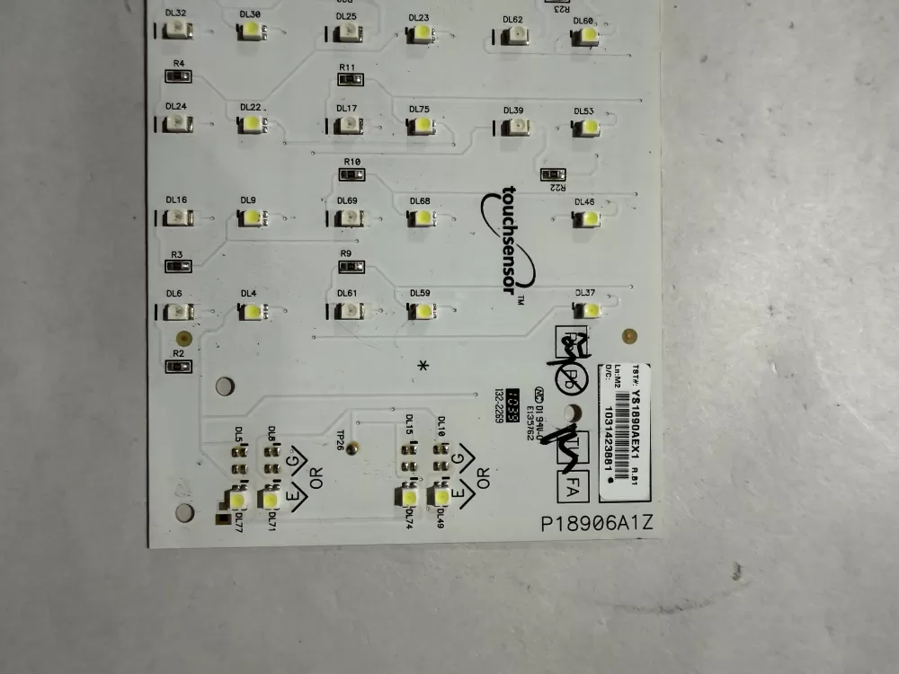 GE W10317069 W10295112 Range Oven Touchpad Control Panel Board AZ225417 | KMV856