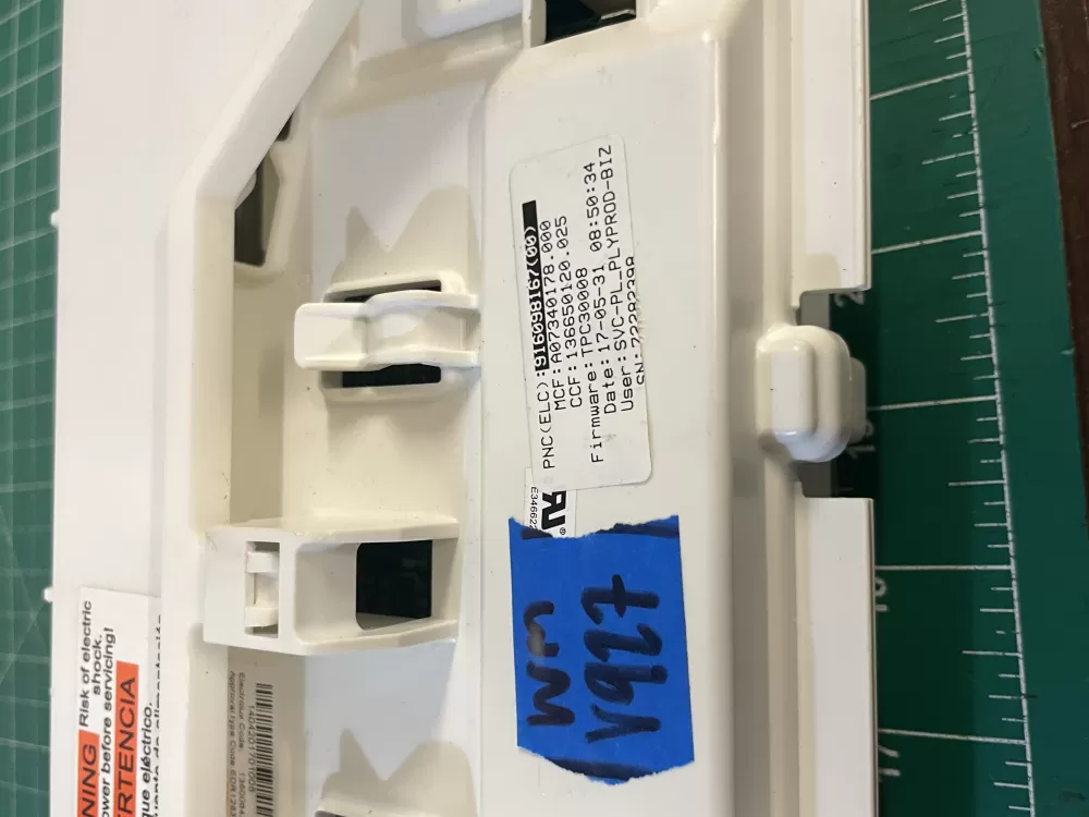 Electrolux 136006438 Dryer Control Board AZ209425 | Wmv927