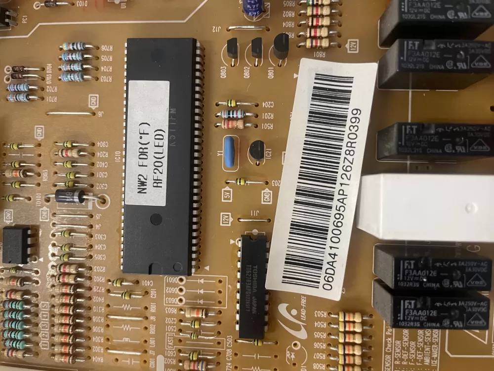 Samsung DA41-00695A Refrigerator Control Board AZ38332 | KM111