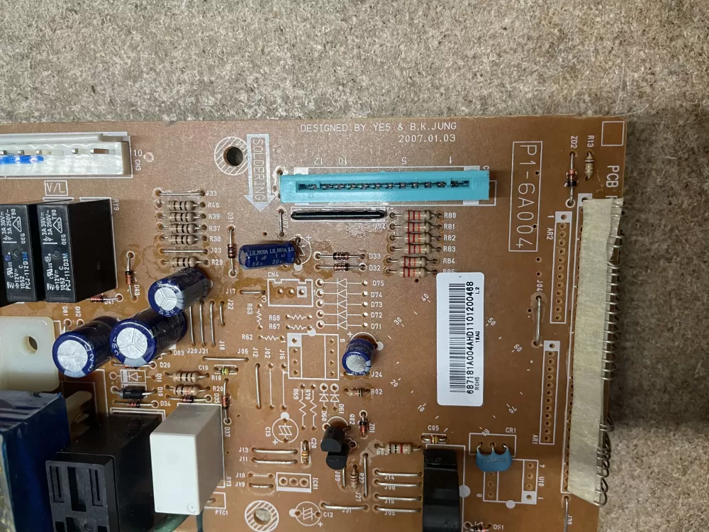 LG 687181A004A P1 6A004 Microwave Control Board 687181a004 AZ23622 | KM1157