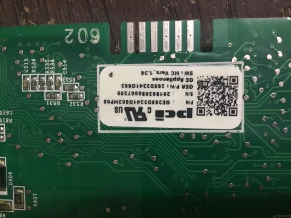 GE 265D3241G602 Dishwasher Control Board AZ17293 | NR30